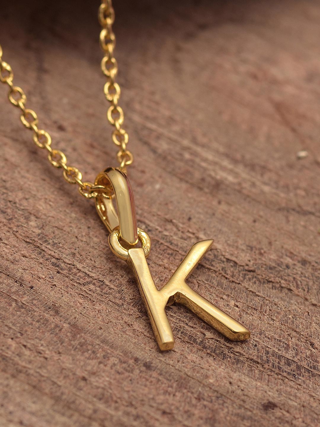 

Tistabene 18K Gold-Plated K Pendant