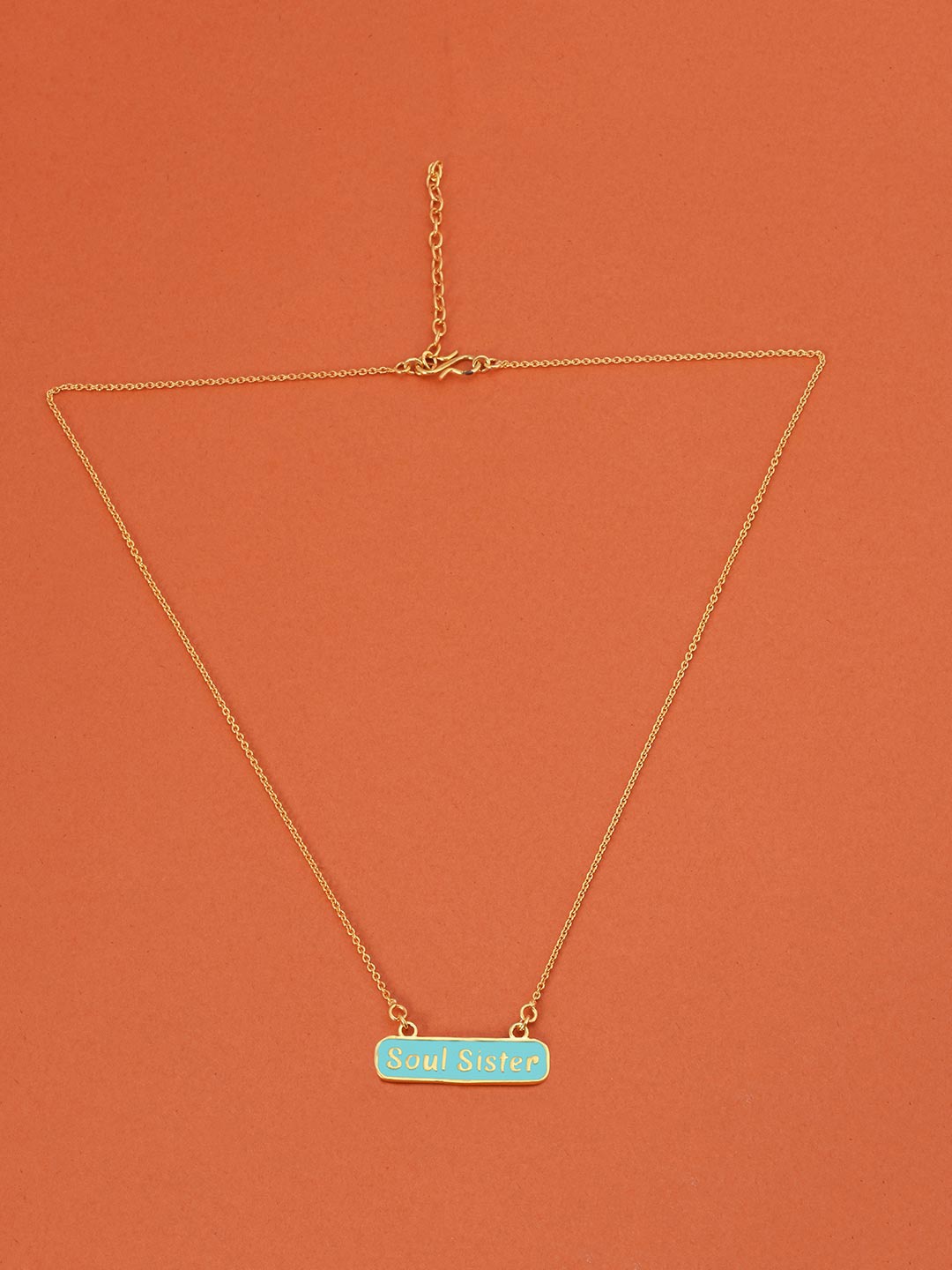 

Tistabene Gold-Plated & Green Best of Bonds Pendant with Chain