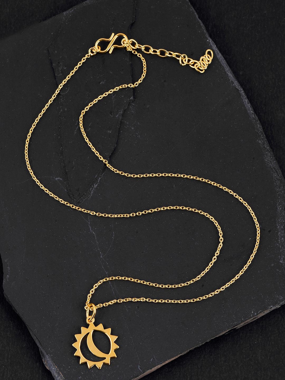 

Tistabene 18K Gold-Plated Sunshine Pendant with Chain