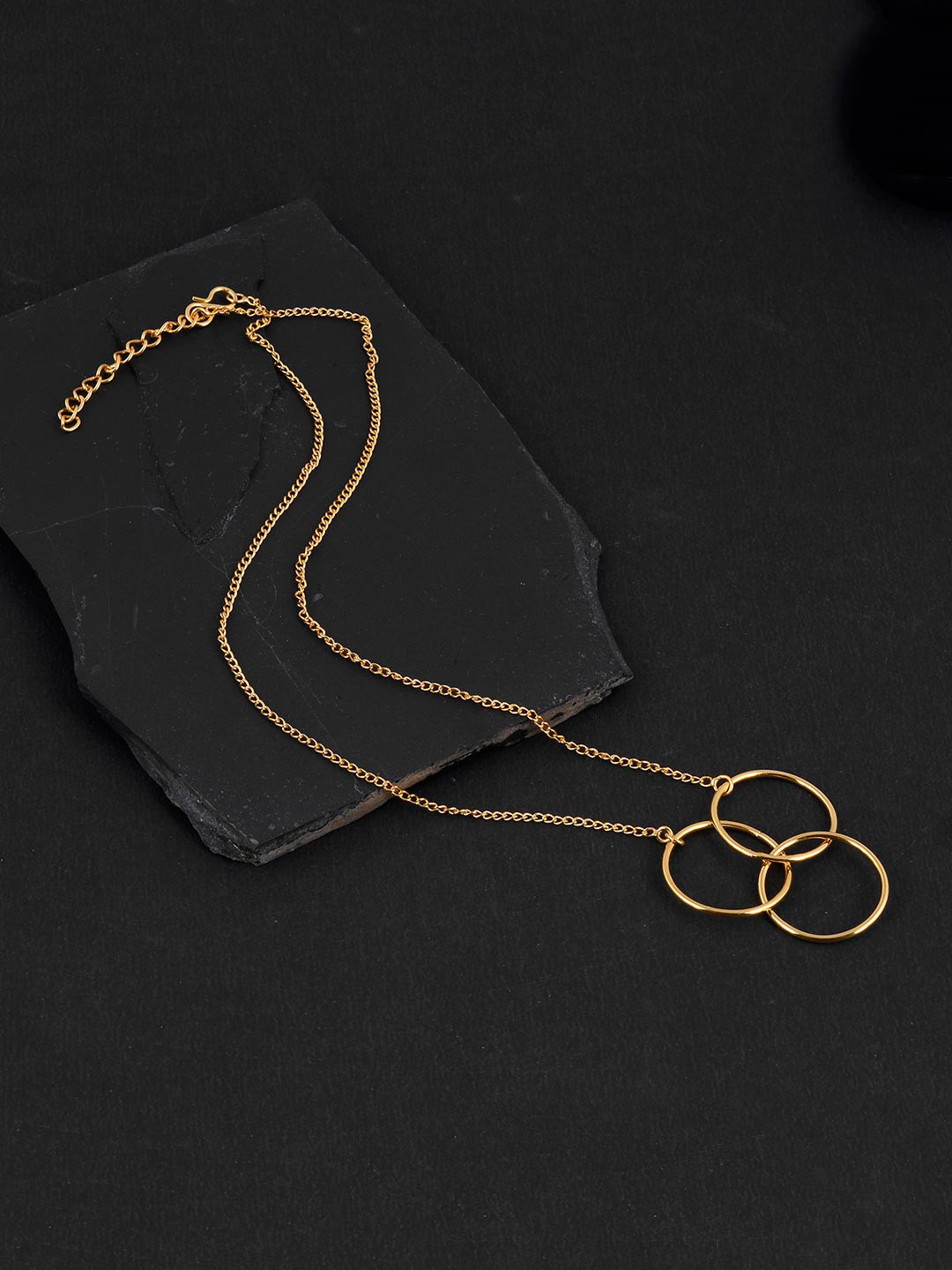 

Tistabene Gold Toned Circles Pendant