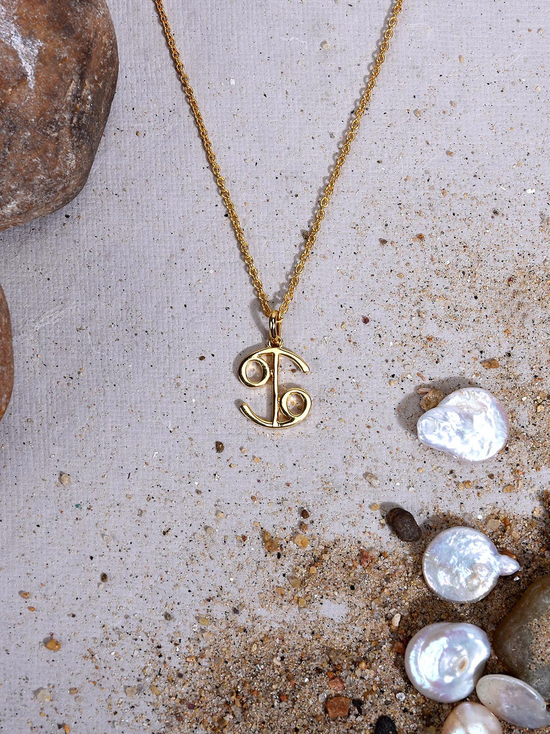 

Tistabene 18 K Gold-Plated Pendant With Chain