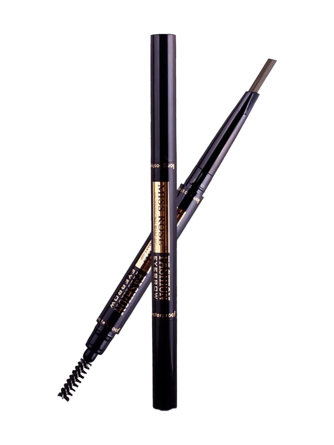 

MISS ROSE 2 in 1 Long Lasting Smudge Proof Eye Brow Pencil with Brush - Beige