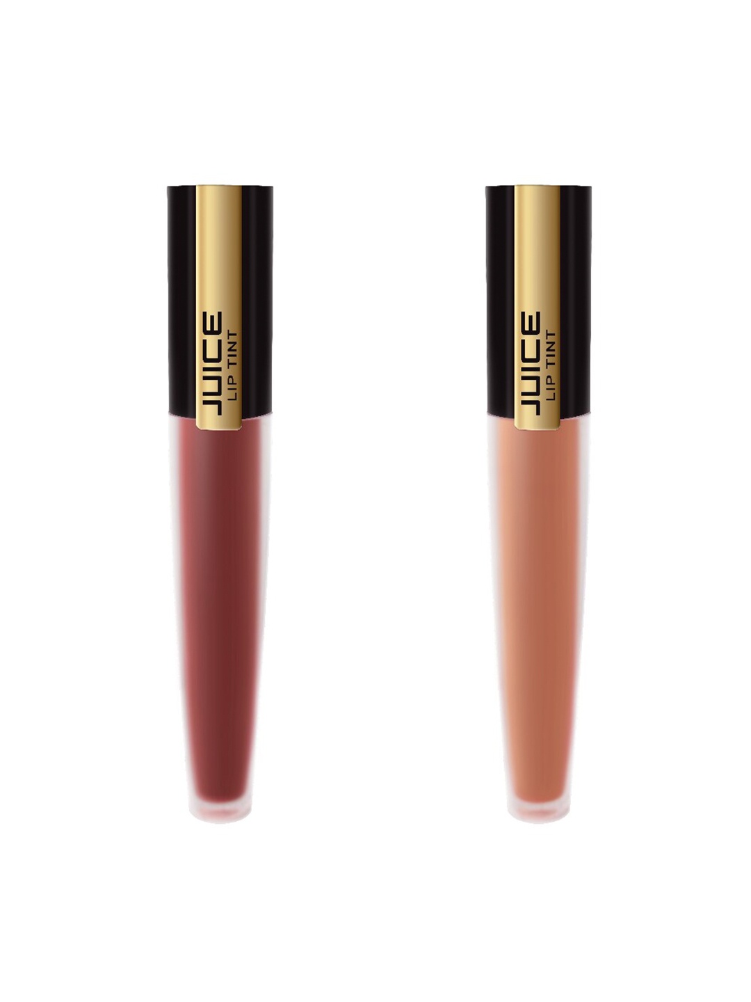 

JUICE Set of 2 Matte Lip Tints - Delux Cocolate M-73 & Hot Chocolate M-74, Brown