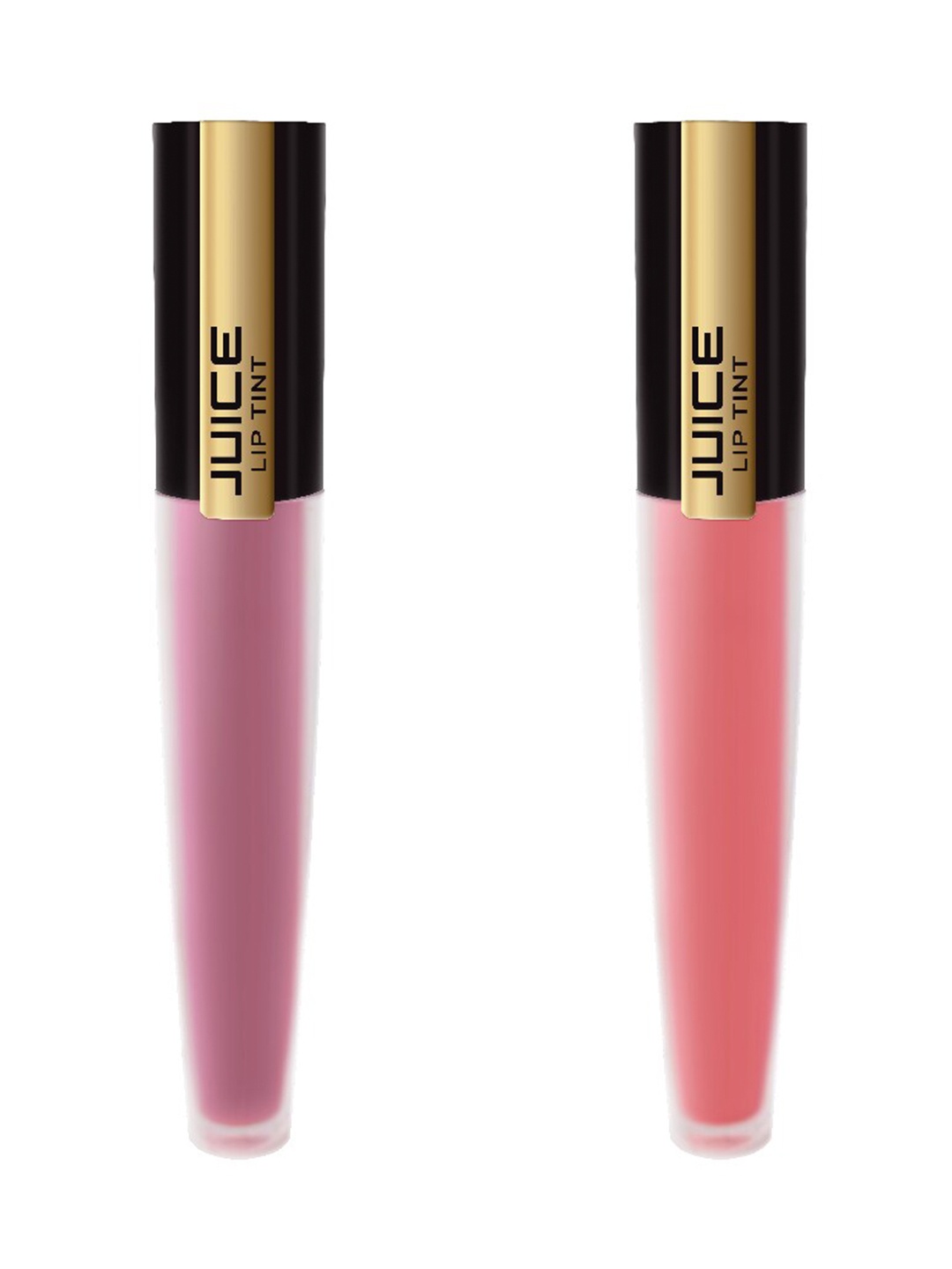 

JUICE Set of 2 Matte Lip Tints - Plum Burn M-95 & Wine Berry Nude M-94, Pink