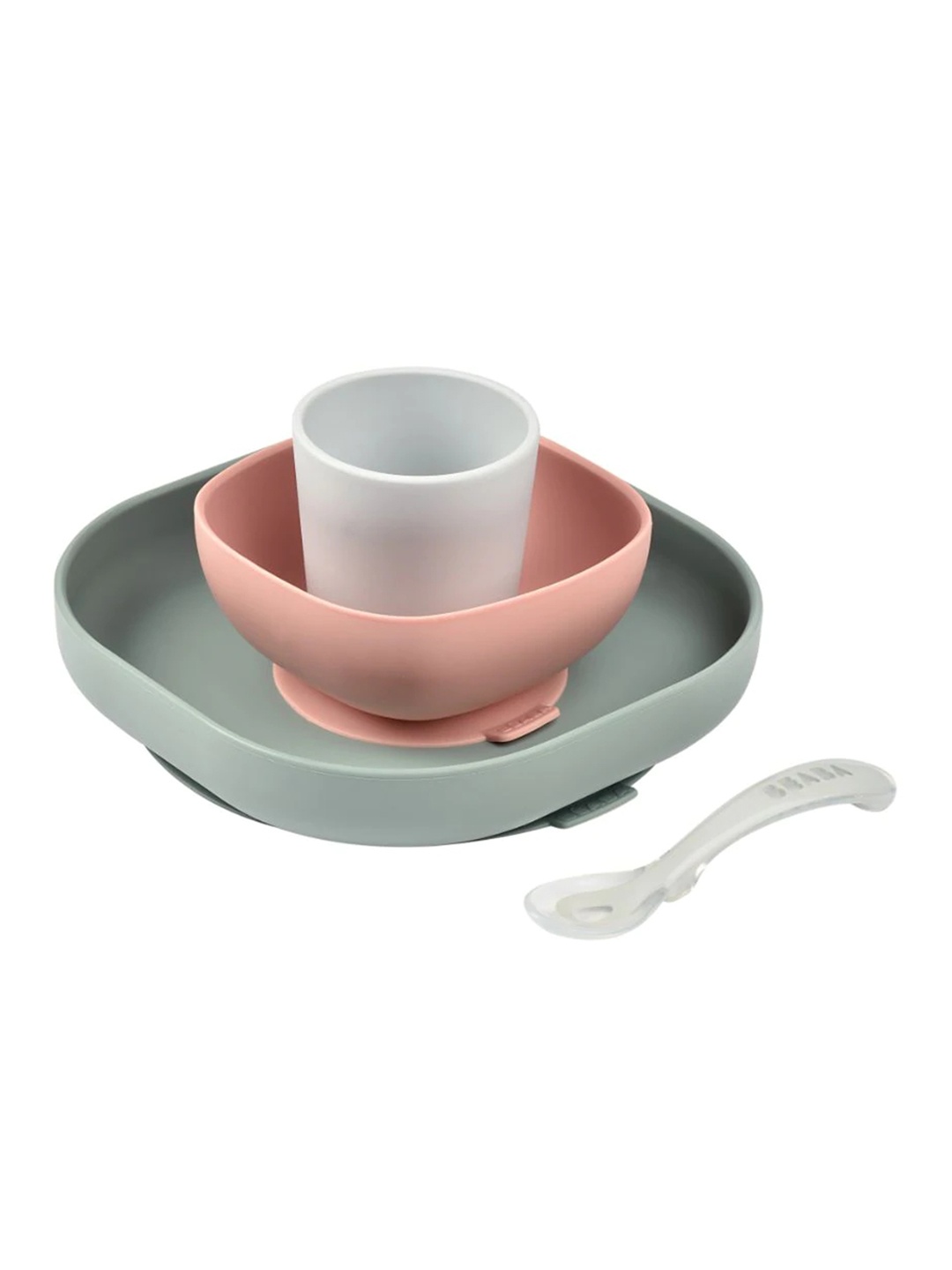 

BEABA Kids Silicon Meal Set, Green