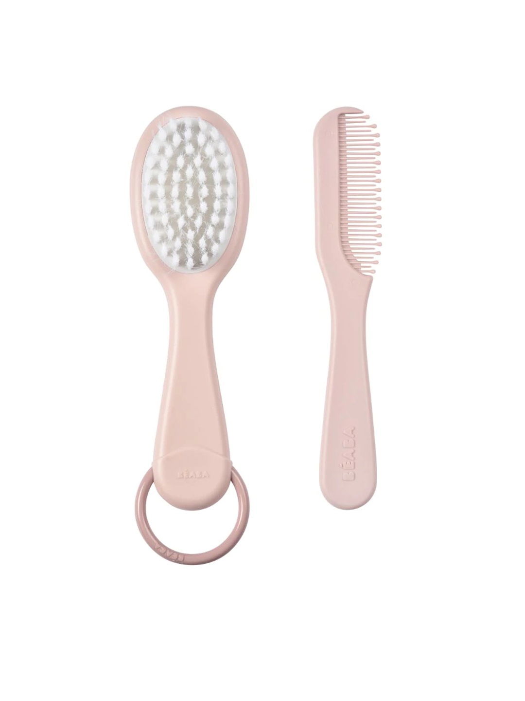 

BEABA Pink Baby Brush And Comb