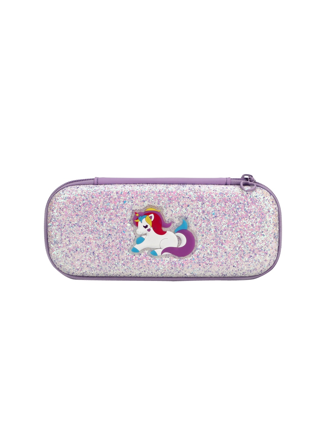 

YK Purple Unicorn Shimmery EVA Pencil Pouch