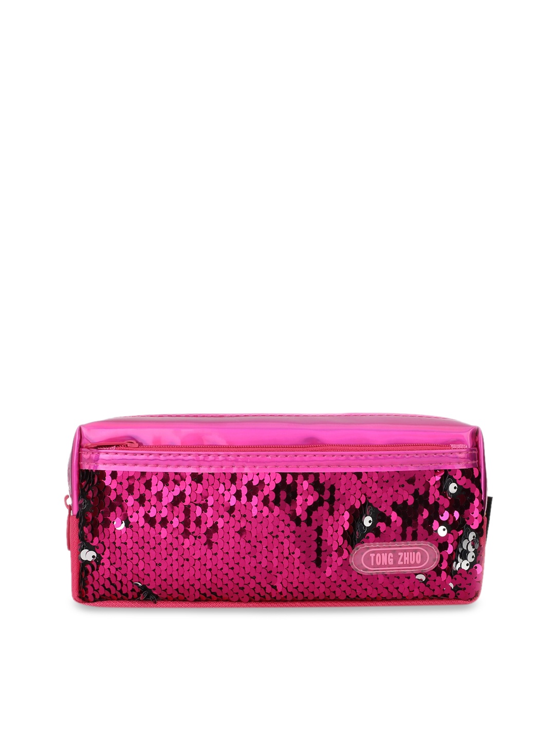 

YK Pink Multi-Utility Sequin Pencil Pouch