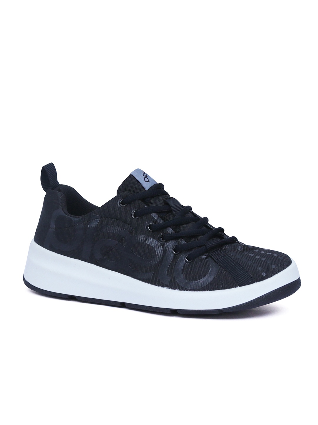 

plaeto Men Slam Non-Marking Multiplay Sports Shoes, Black