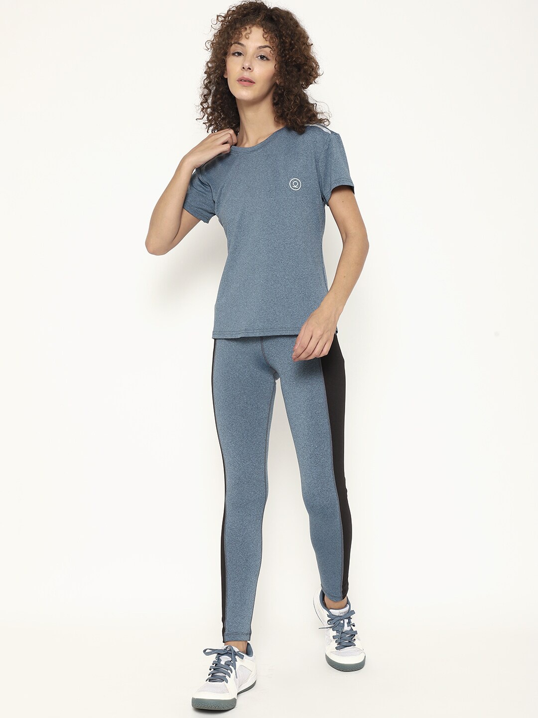 

Chkokko Women Blue Solid Tracksuit