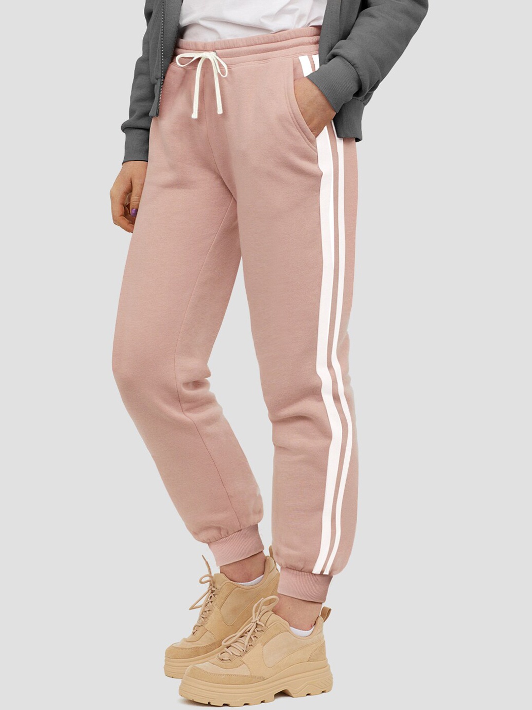 

The Souled Store Woman Beige Lounge Pants