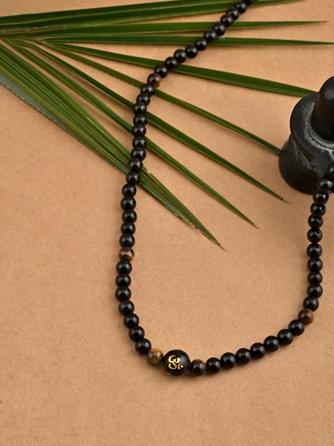 

Tistabene Men Black God Religious Beaded Necklace