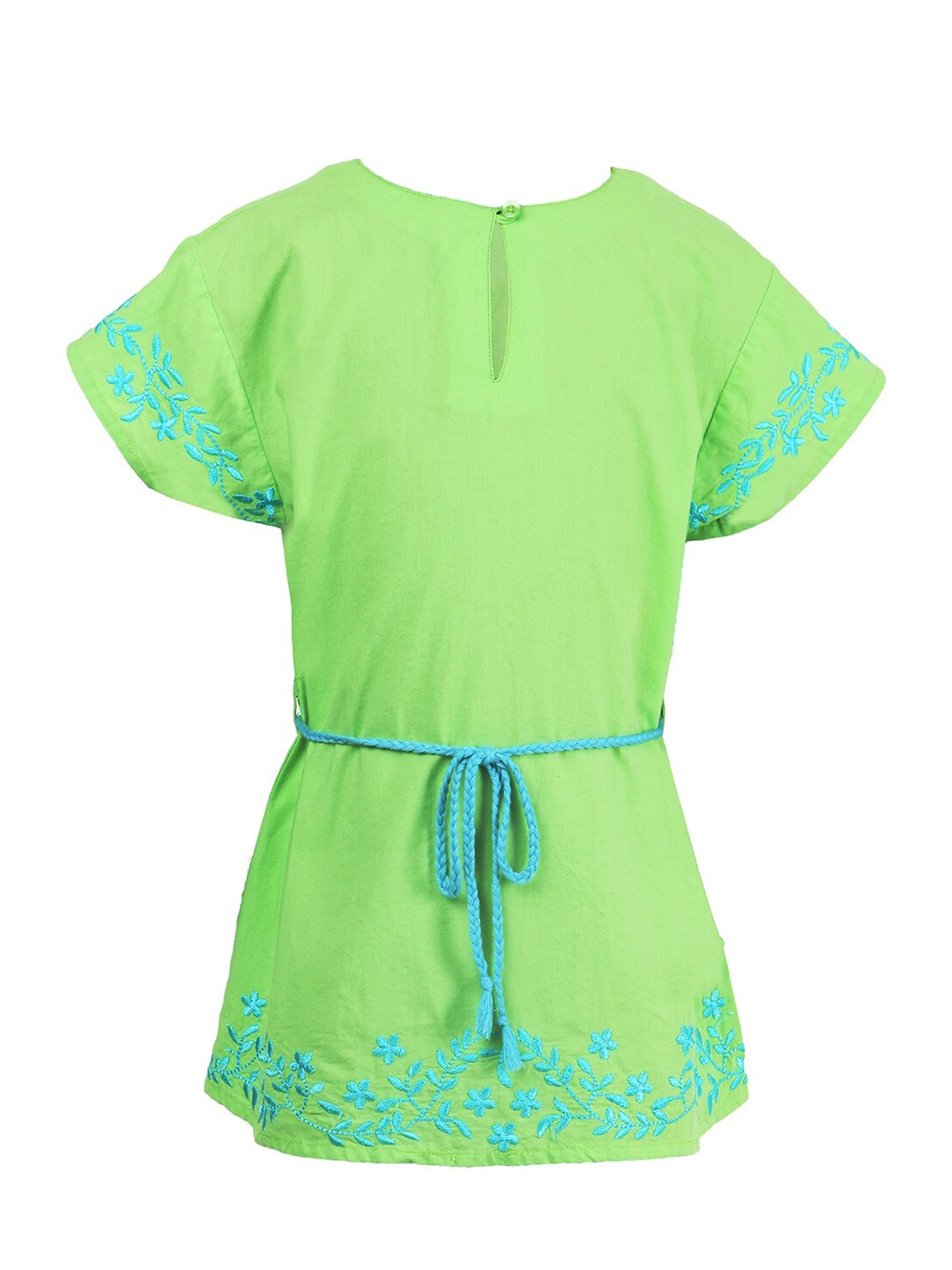 

Miyo Green Cinched Waist Top