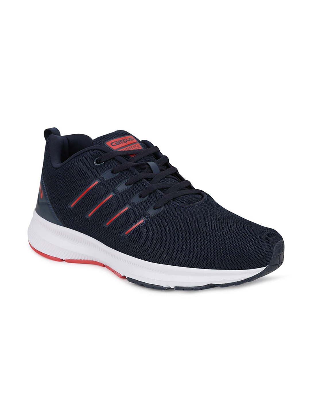 

Campus Men Navy Blue Mesh Running Shoes