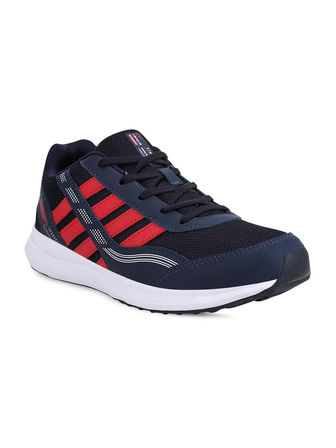 

Campus Men Blue Mesh Running Shoes