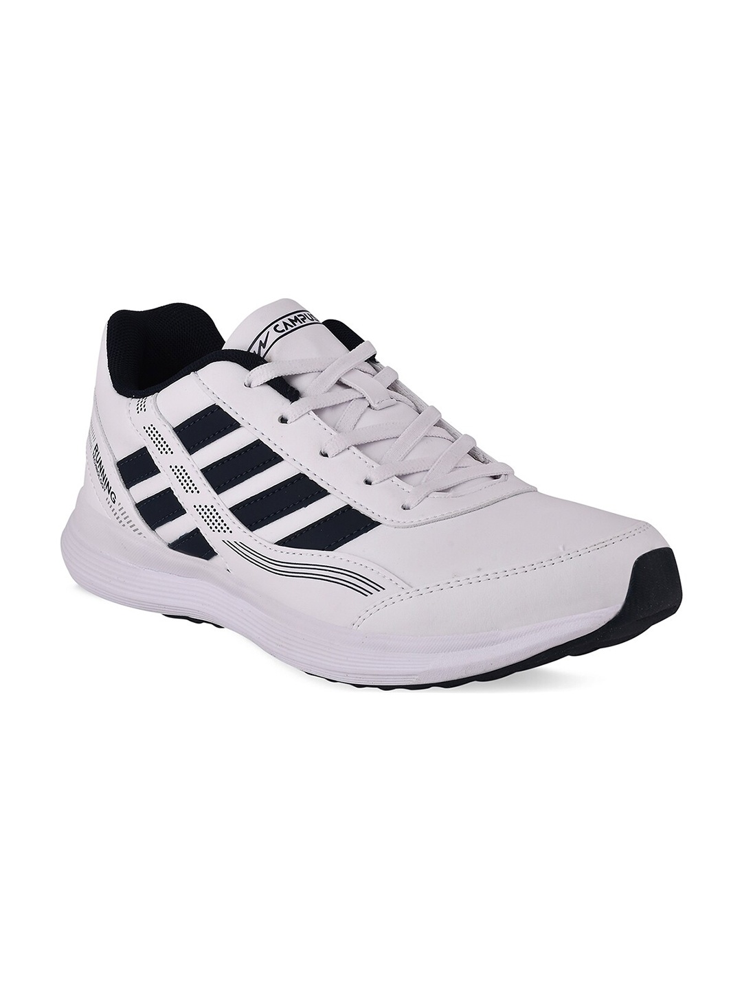 

Campus Men White Mesh Running Shoes