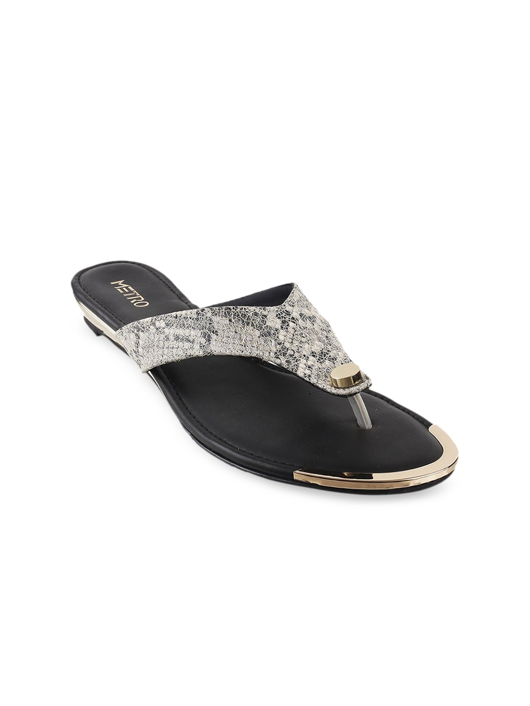 

Metro Grey Wedge Sandals