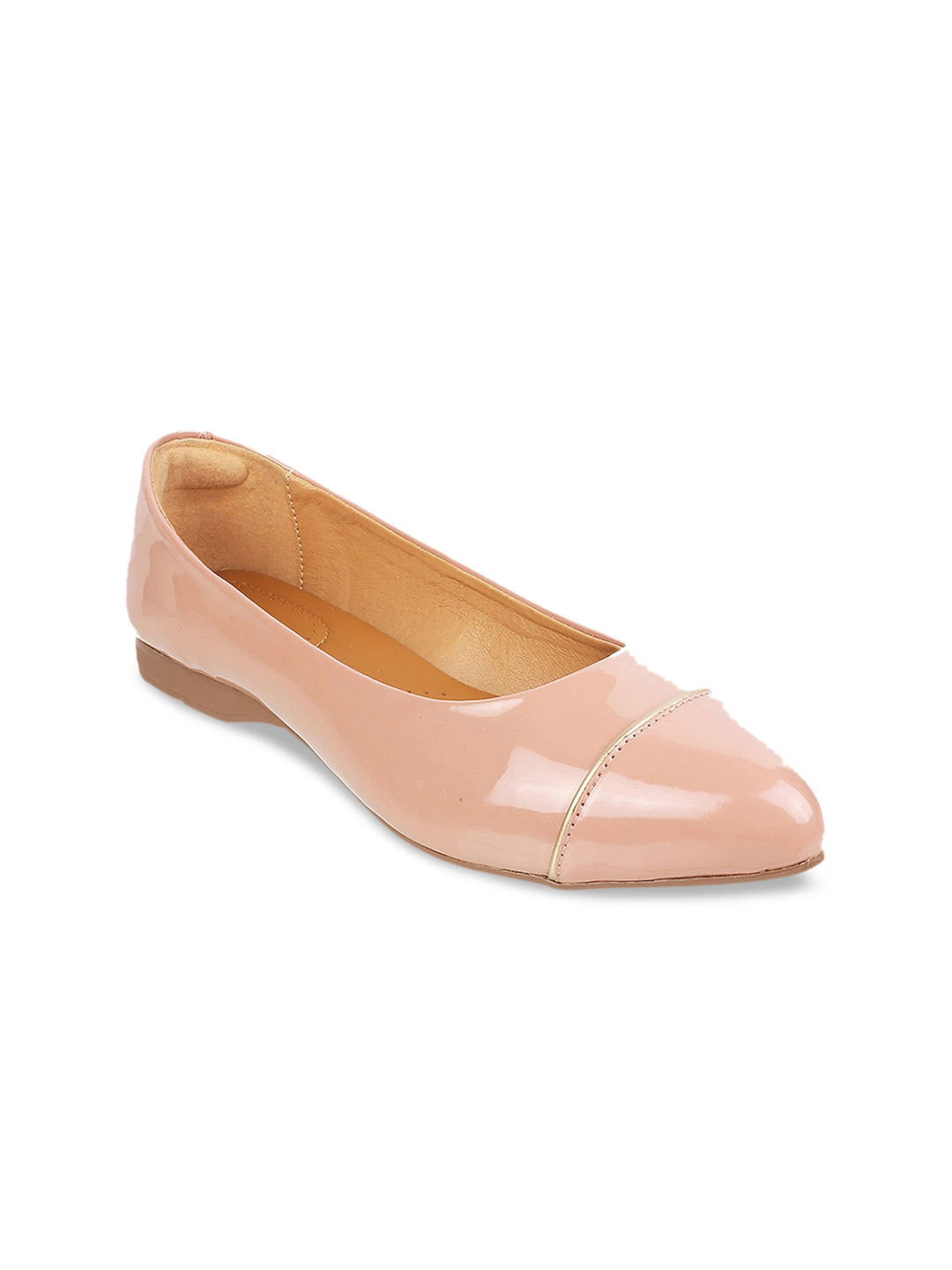 

Metro Women Peach-Coloured Ballerinas Flats