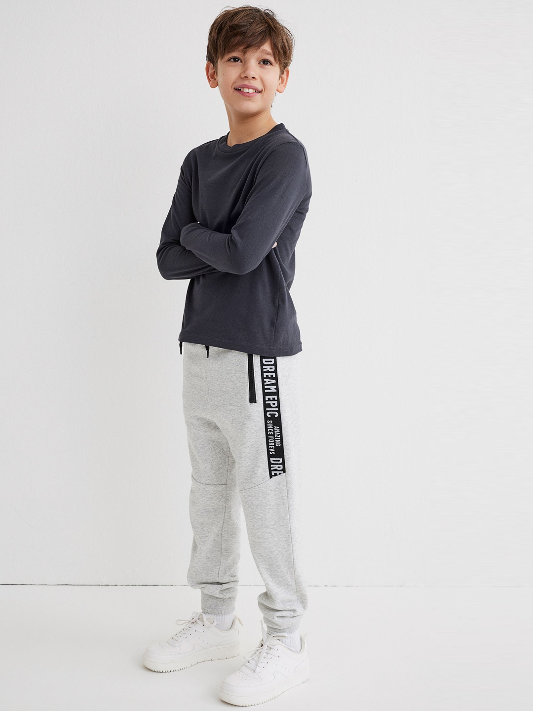 

H&M Boys Grey Joggers