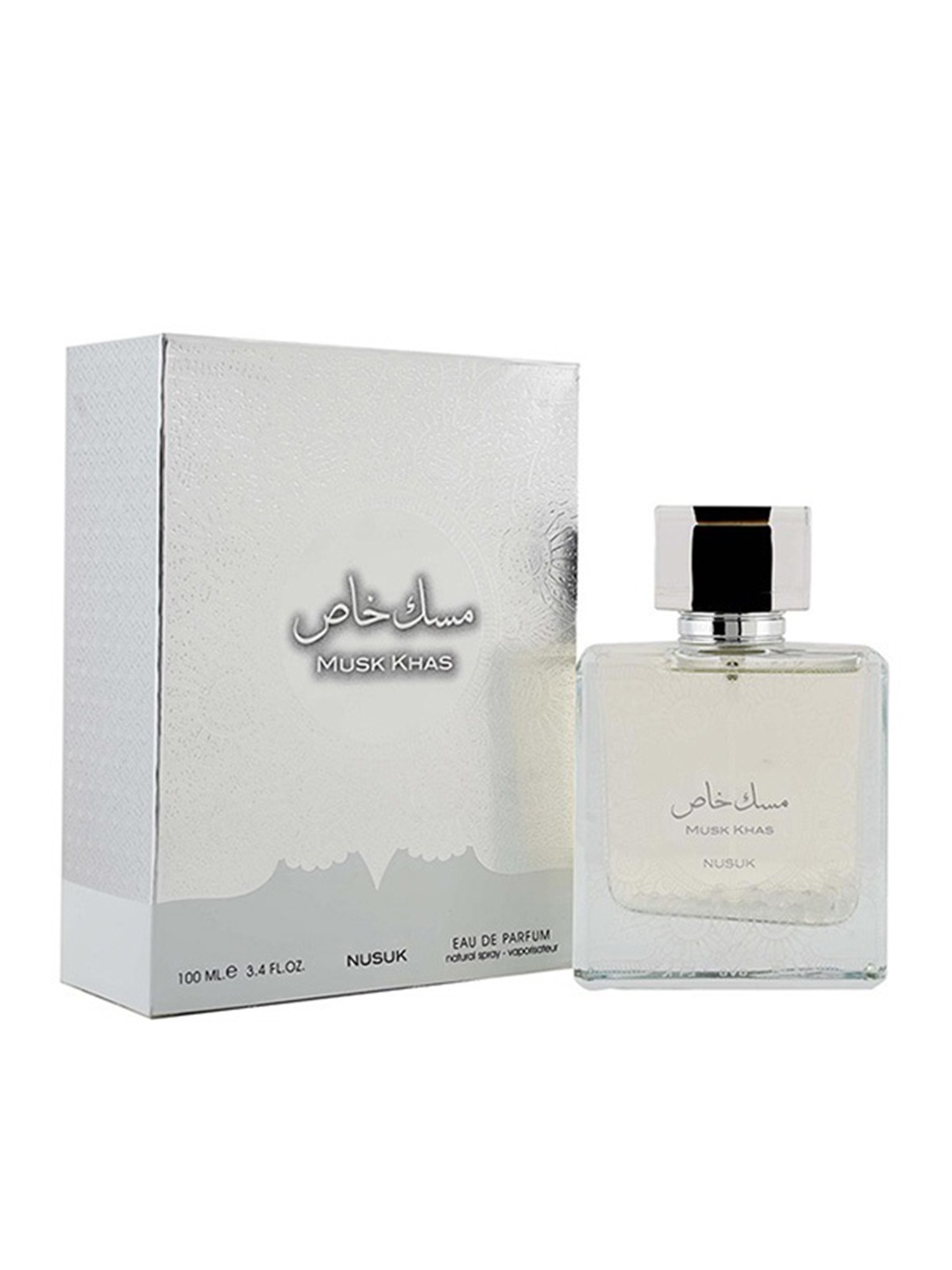 

NUSUK Musk Khas Eau De Parfum 100 ml, Grey