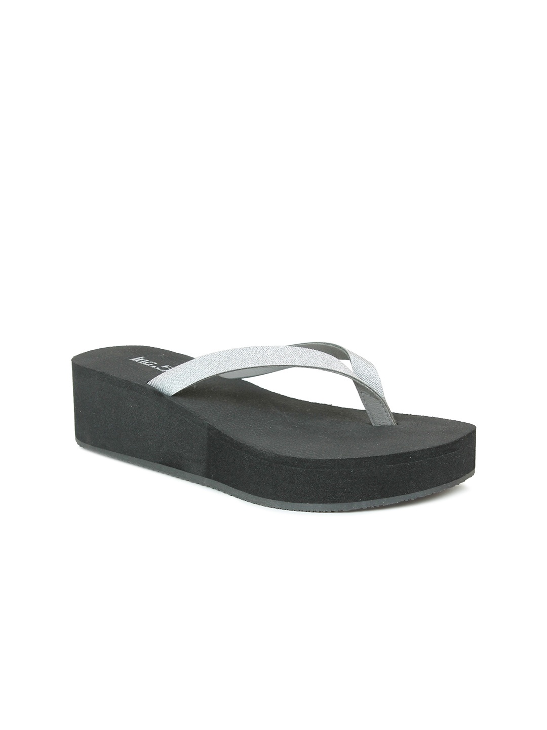 

Inc 5 Grey Embellished Flatform Sandals
