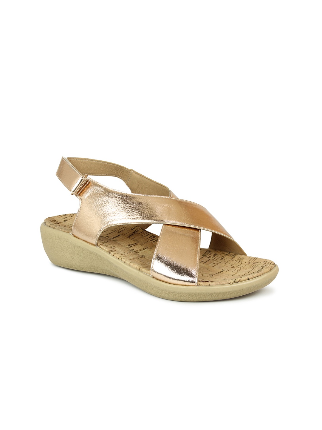 

Inc 5 Rose Gold Comfort Sandals