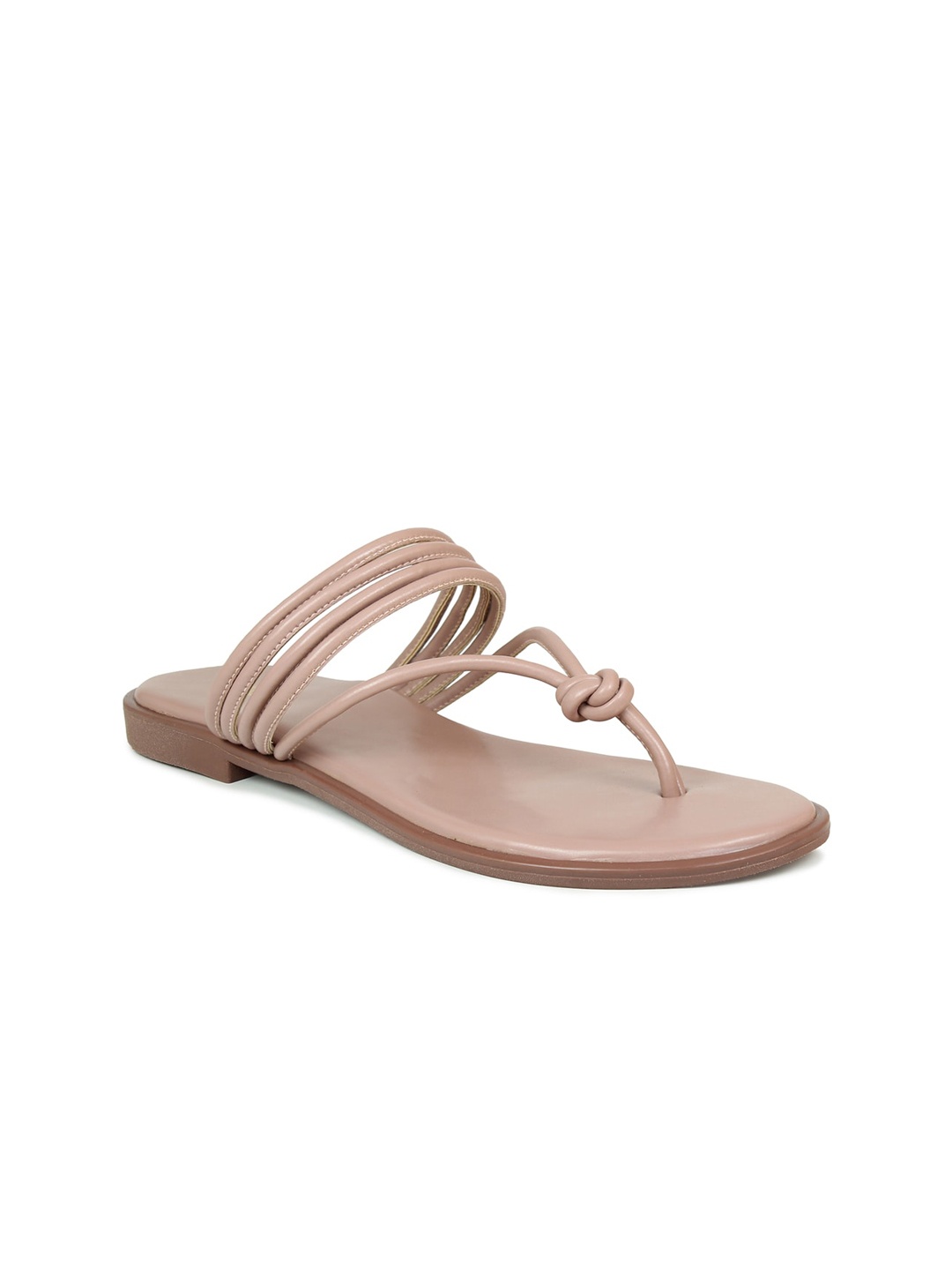 

Inc 5 Women Peach-Coloured Open Toe Flats