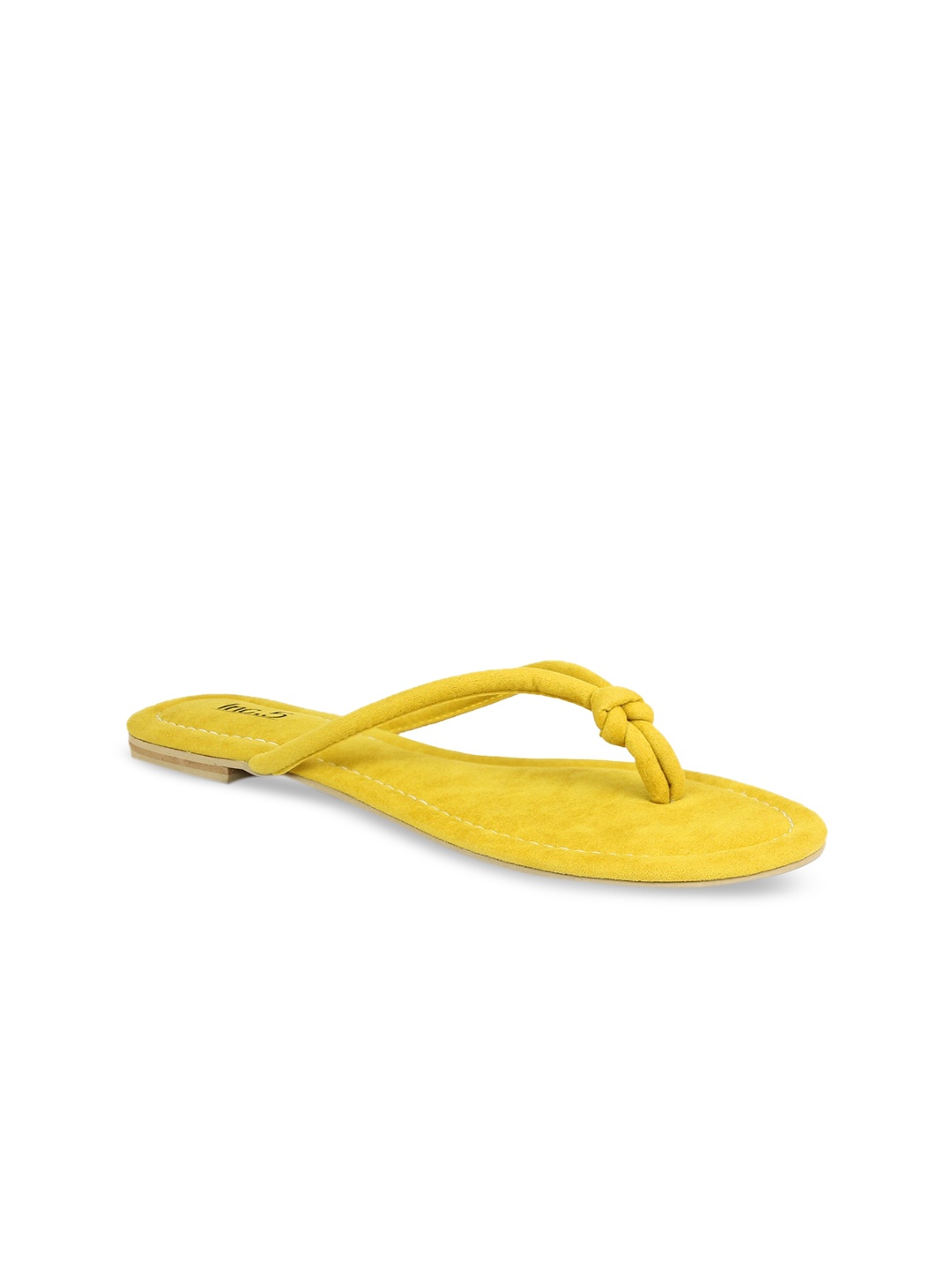 

Inc 5 Women Yellow Open Toe Flats