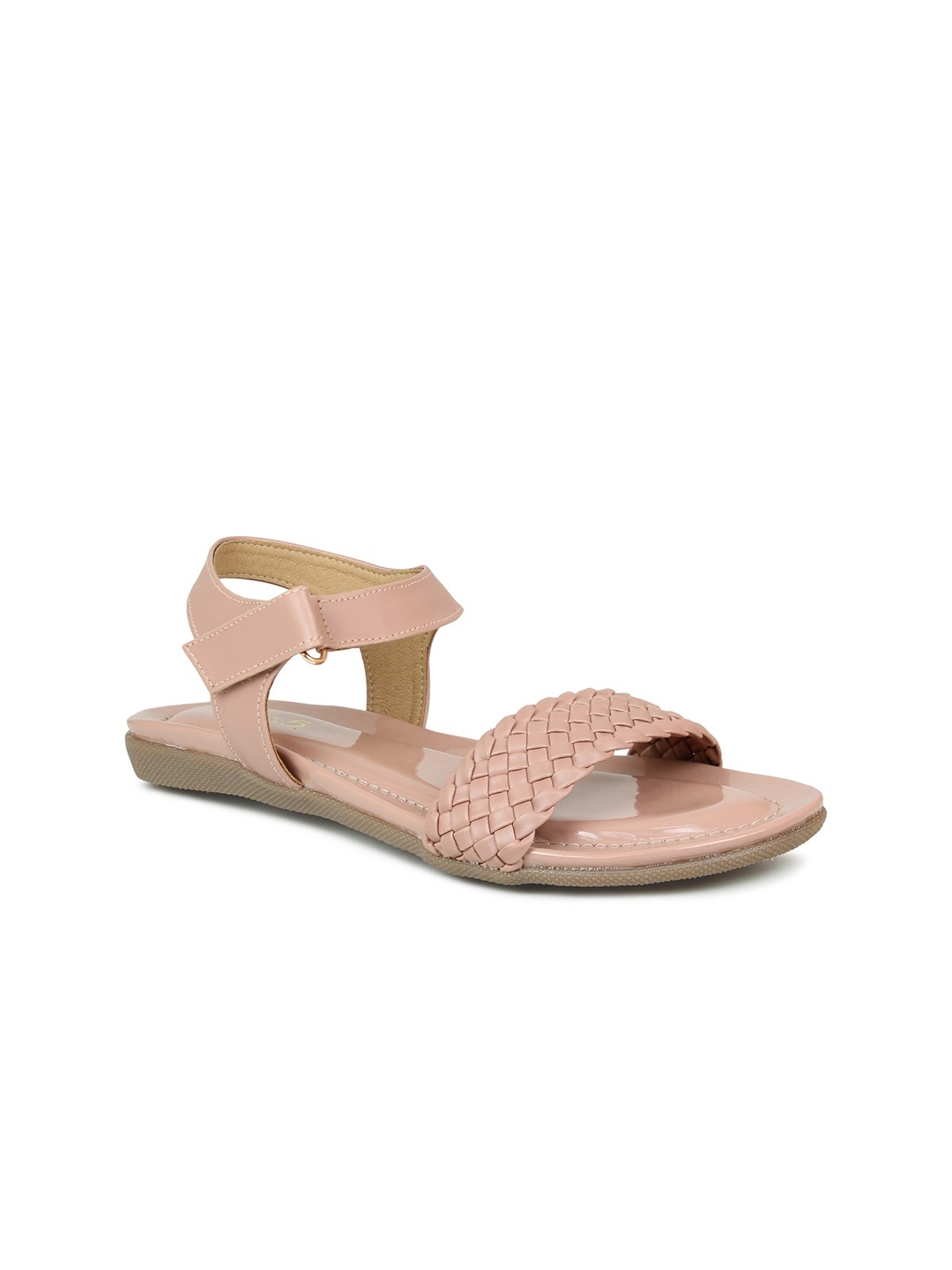 

Inc 5 Women Peach-Coloured Open Toe Flats