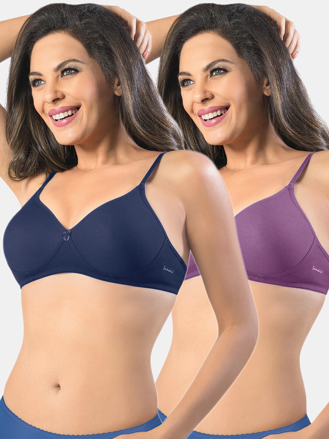 

Sonari Pack of 2 Bra, Blue