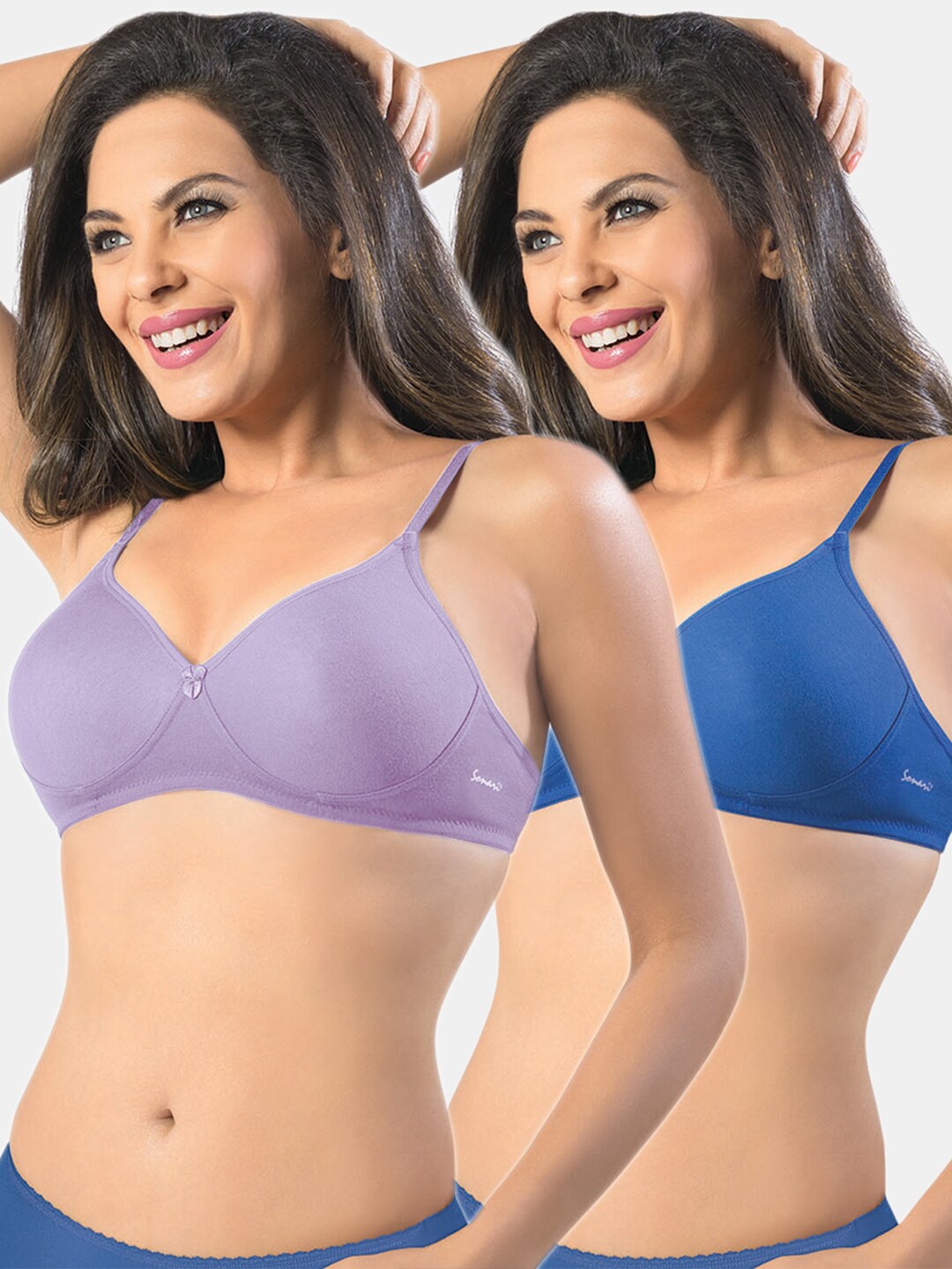 

Sonari Set Of 2 Blue & Grey Bra