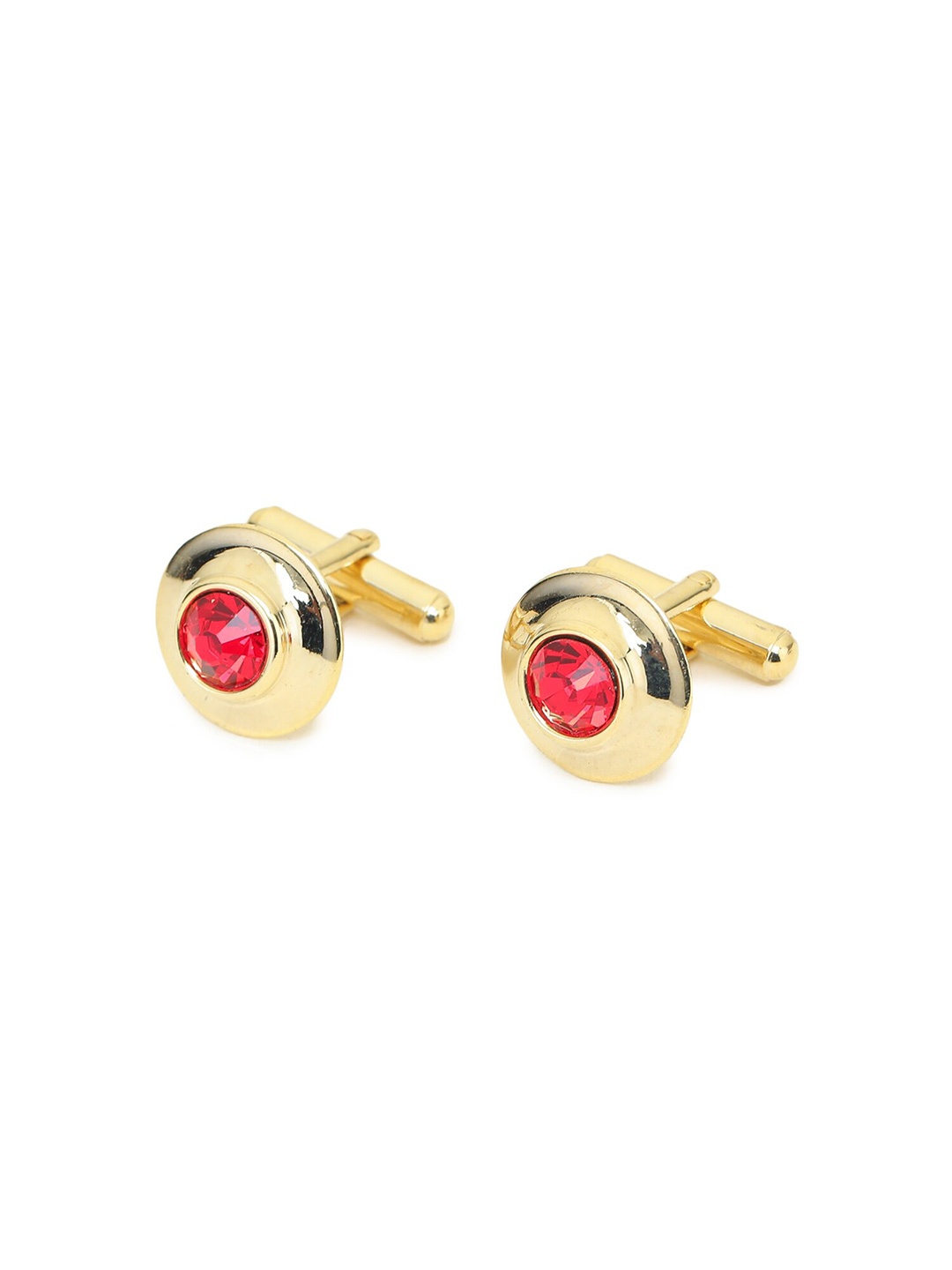 

ELLIS Red & Gold-Toned Cufflink