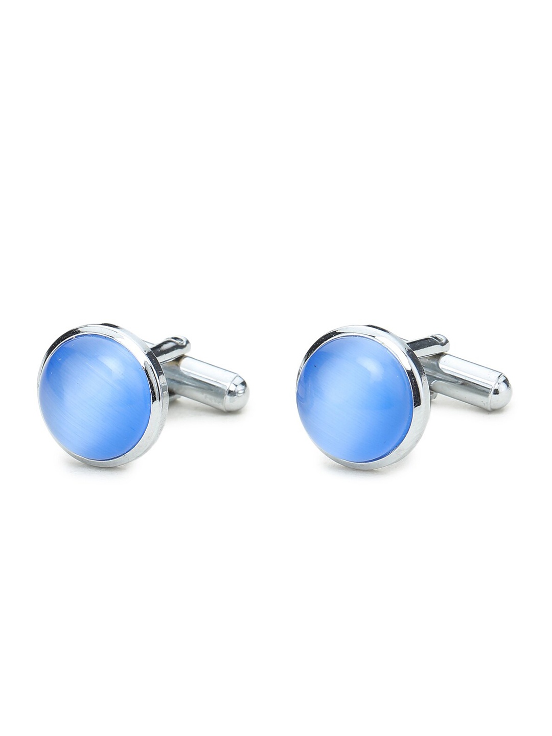 

ELLIS Men Blue & Silver-Toned Cufflink