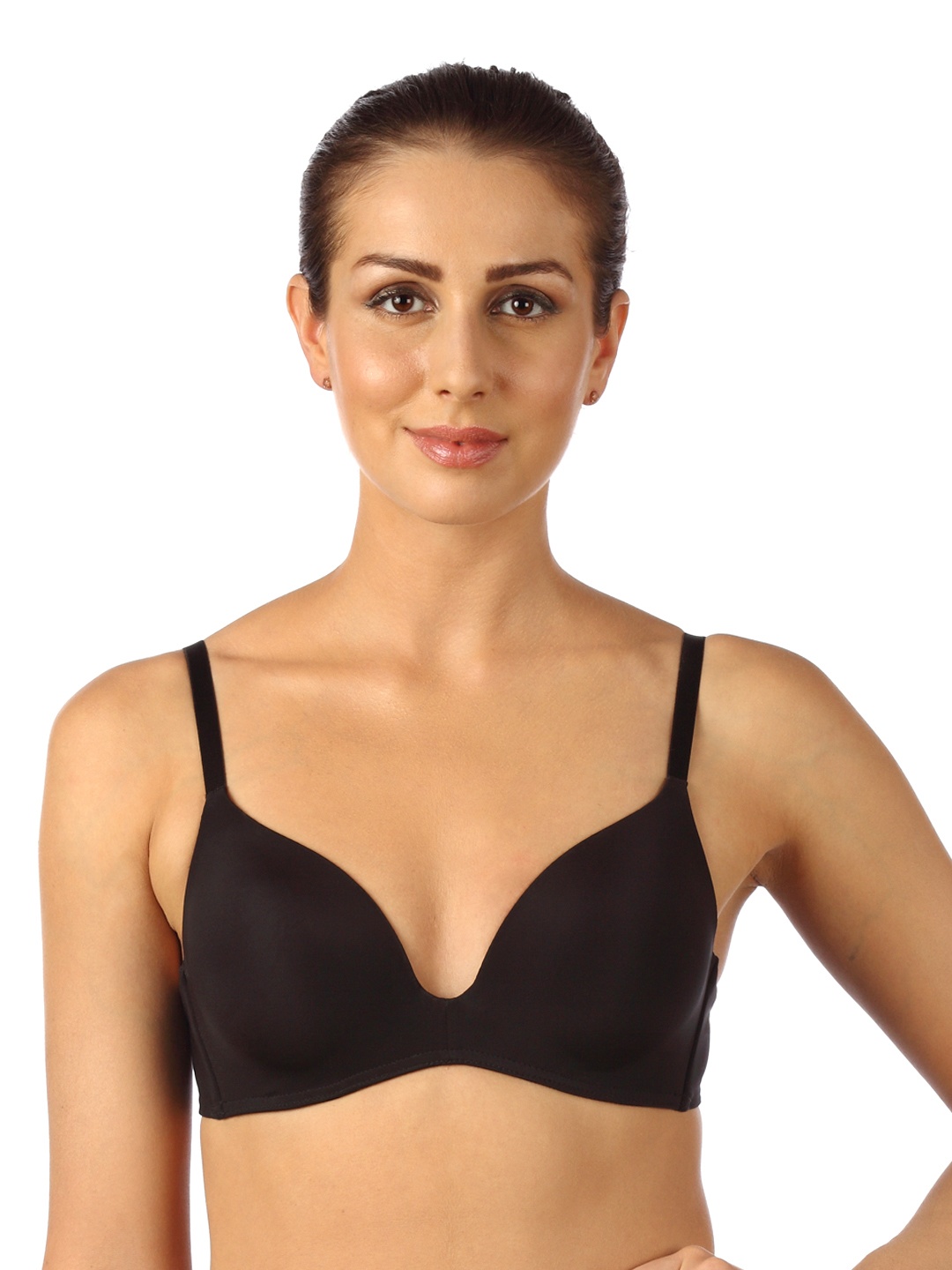 

Triumph Black Medium-Coverage T-shirt Bra 7613139941316
