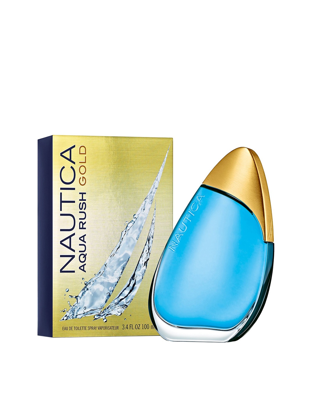 

Nautica Men Aqua Rush Gold Eau De Toilette 100 ml