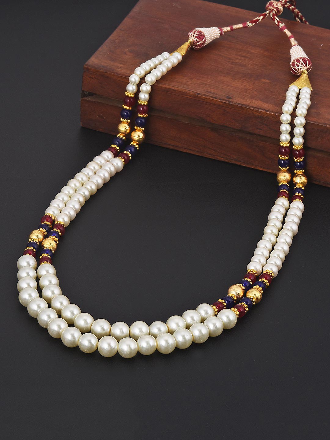 

Tistabene Gold-Toned & White Gold-Plated Necklace
