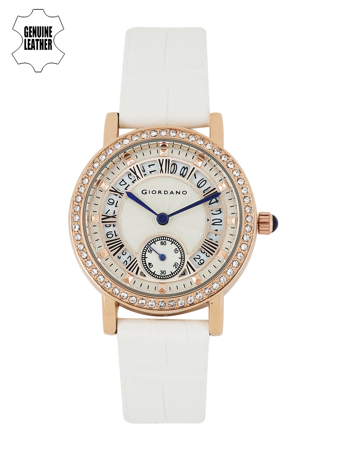 

GIORDANO Women Off-White Analogue Watch 2809-02