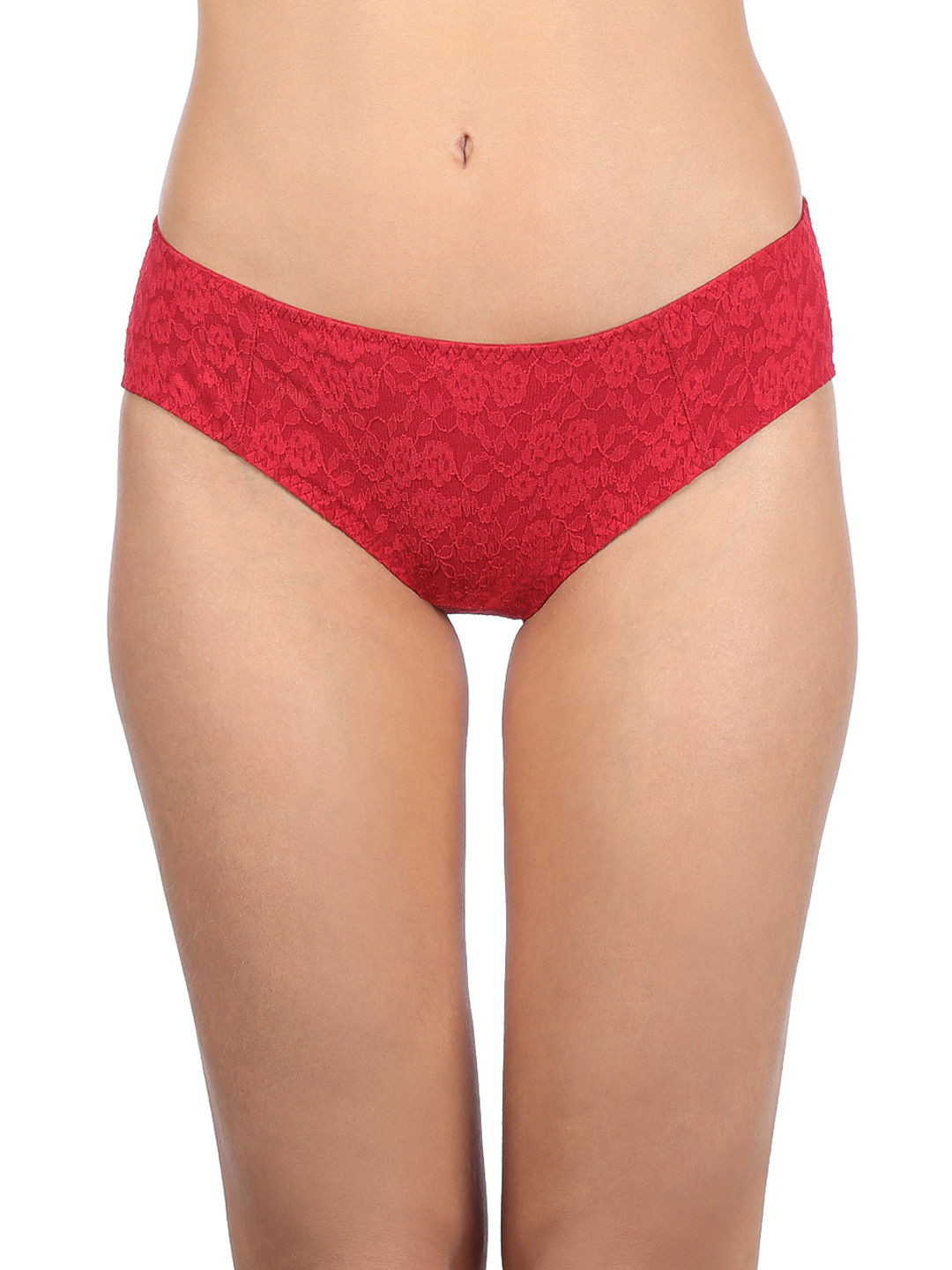 

Triumph Women Red Lace Briefs 7613125101939