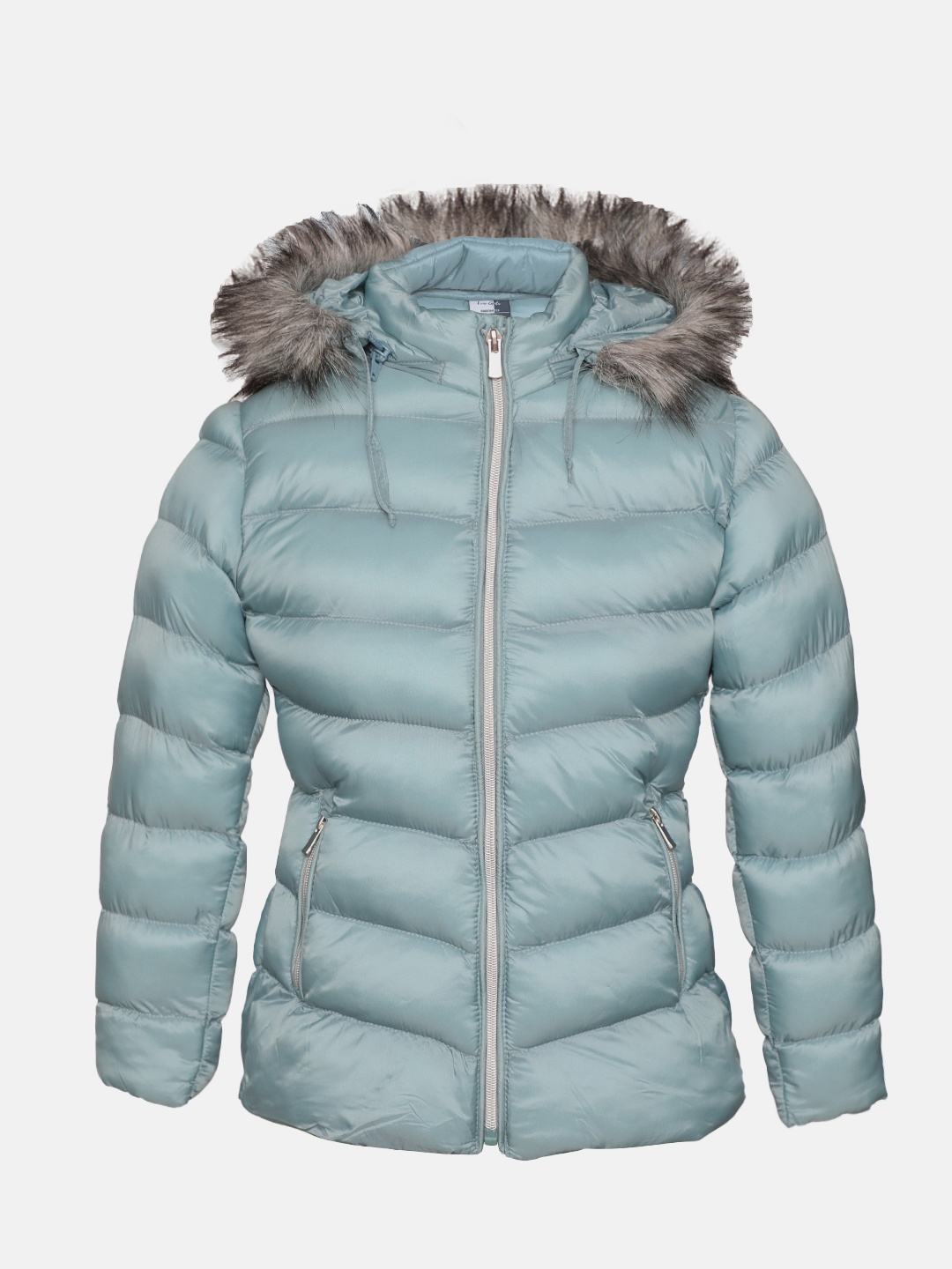 

LURE JUNIOR Girls Green Winter Parka Jacket