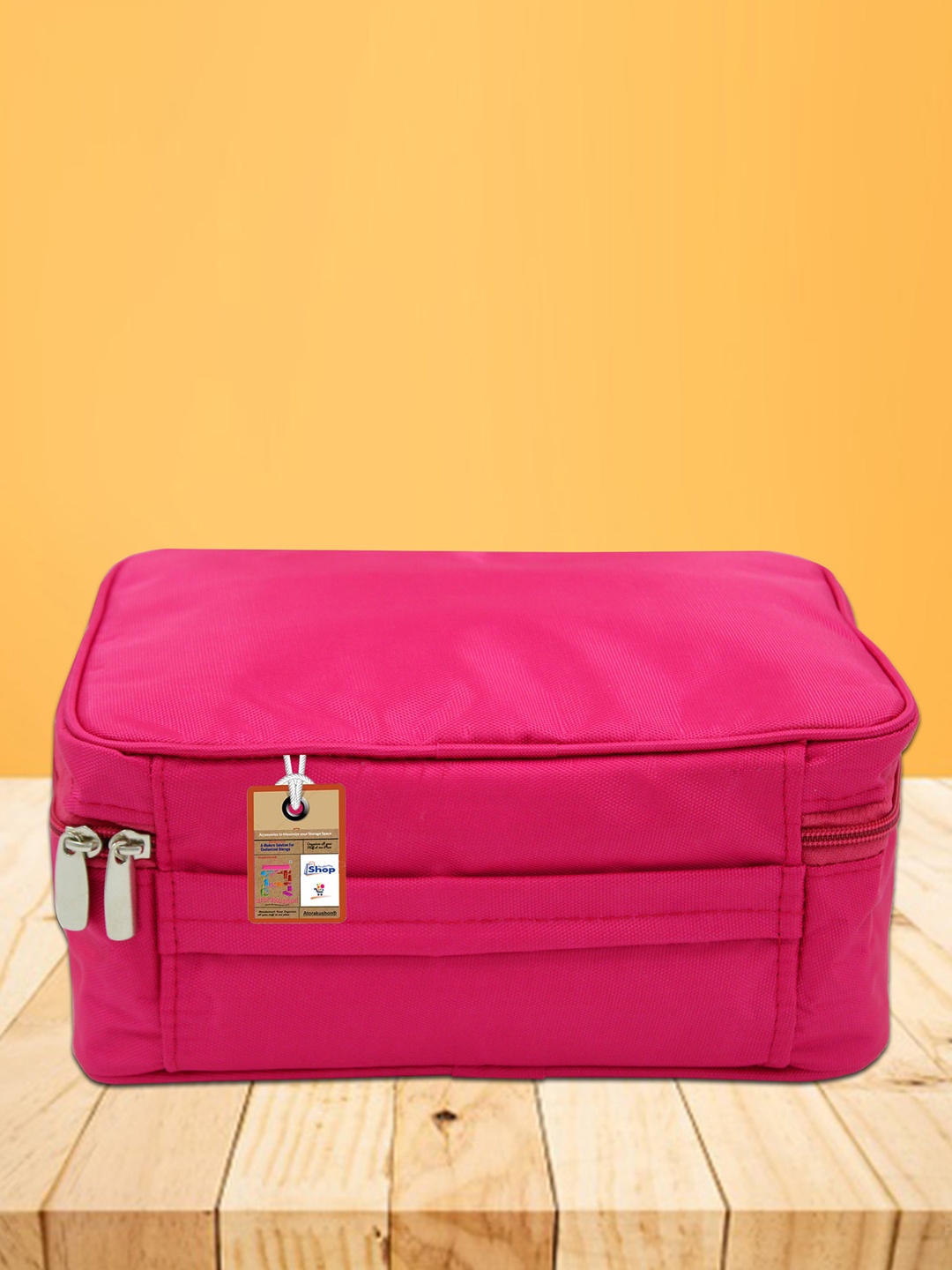 

atorakushon Pink Solid Vanity Organizer