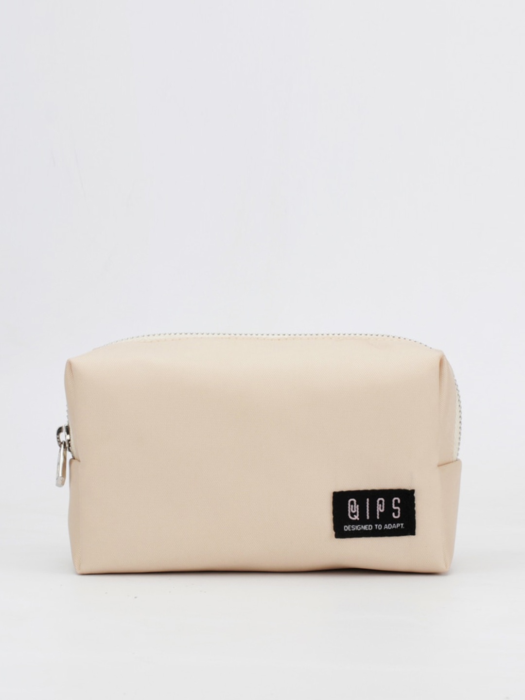 

QIPS Women Cream-Coloured Cosmetic Pouch