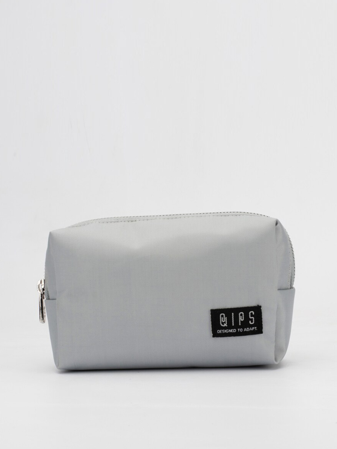 

QIPS Women Grey Solid Travel Pouch