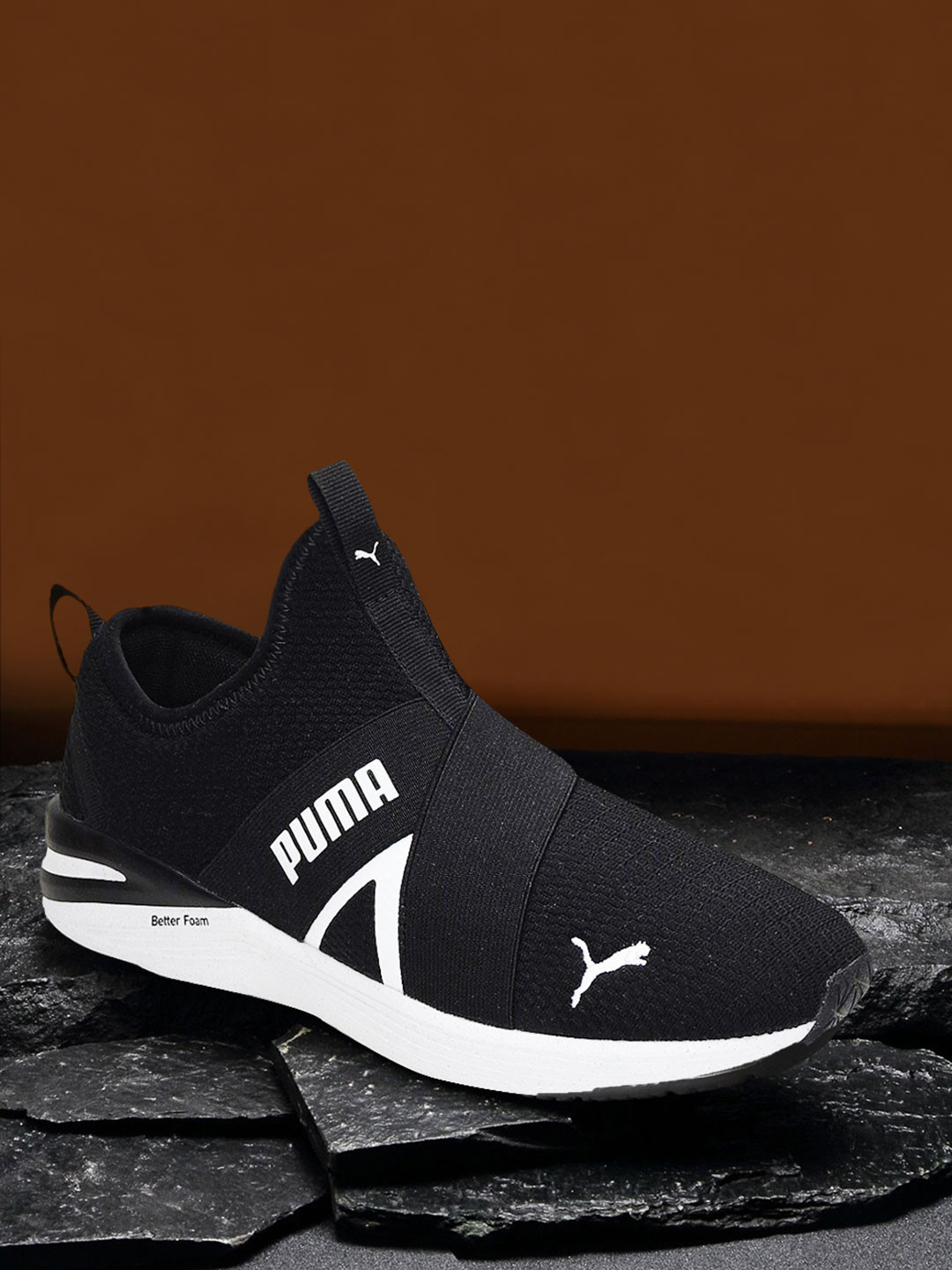 

Puma Women Black Textile Training or Gym Shoes