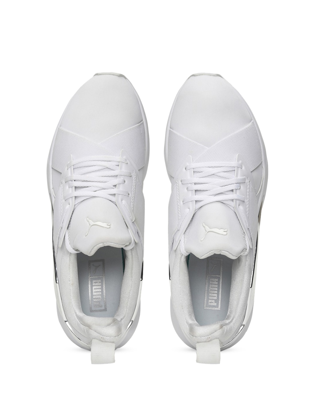 

Puma Women White Slip-On Sneakers