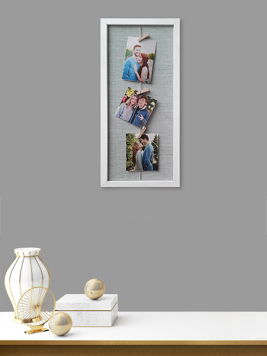 

Art Street White Wall Photo Frame