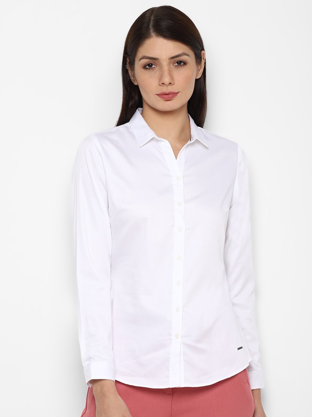 

Allen Solly Woman Women White Formal Shirt