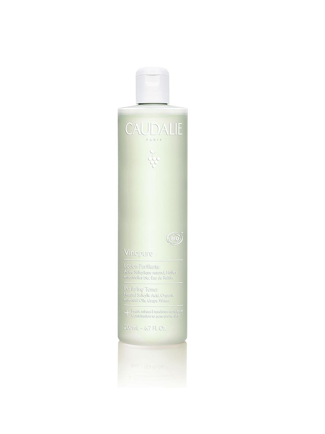 

Caudalie Vinopure Purifying Vegan Toner - 200 ml, Green