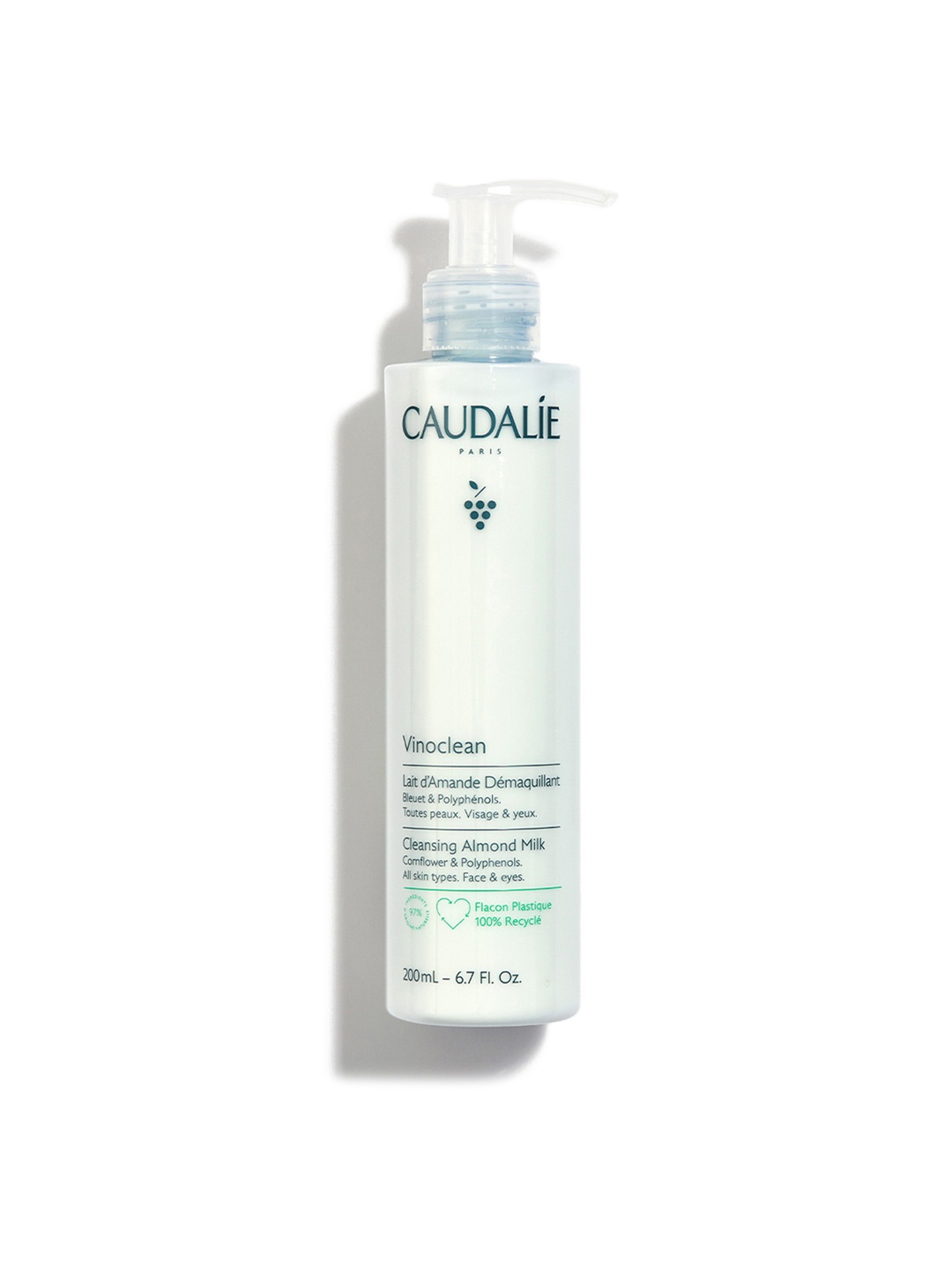 

Caudalie Vinoclean Cleansing Almond Milk - 200 ml, White
