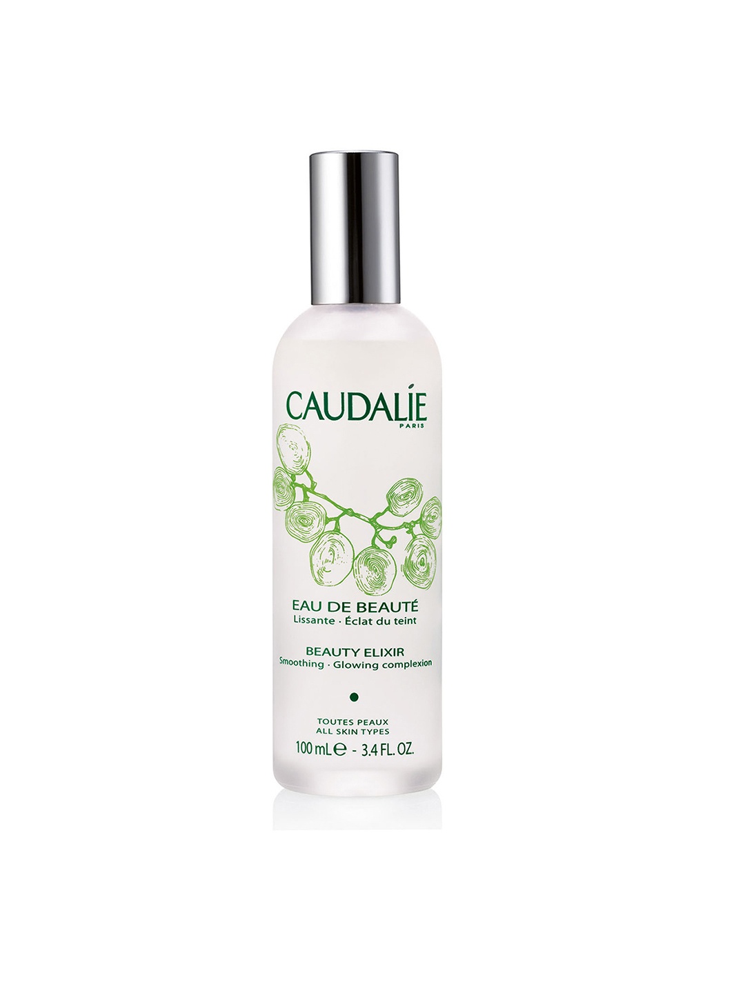 

Caudalie Beauty Elixir for Smoothing & Glowing Complexion - Vegan - 100 ml, Green