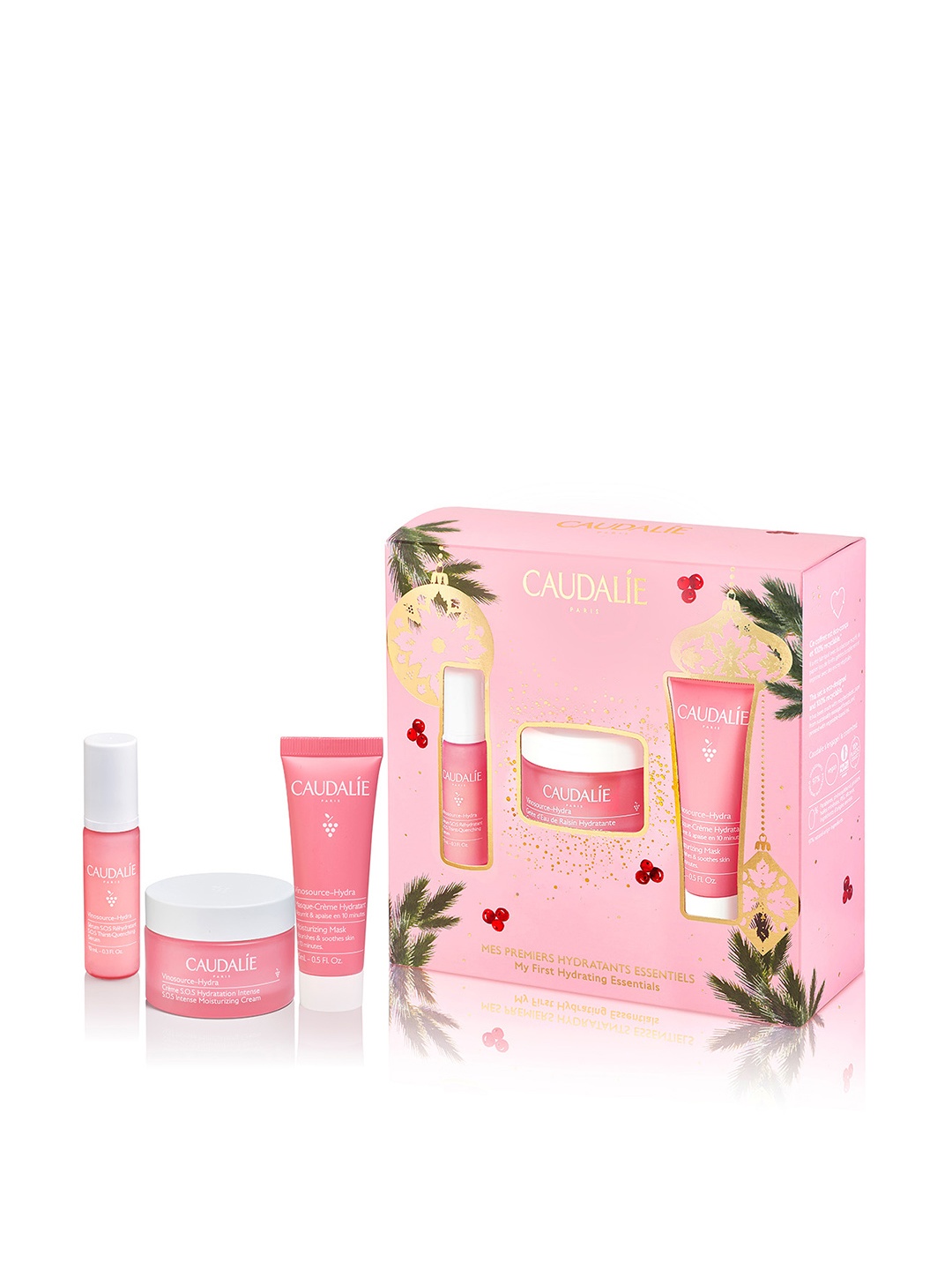 

Caudalie Vinosource-Hydra My First Hydrating Essentials Skin Care Gift Set, Pink